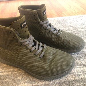 Men’s size 12 Nobull Army green hightop trainer
